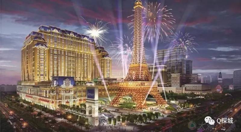 2038年今晚澳门，未来之城的璀璨夜幕