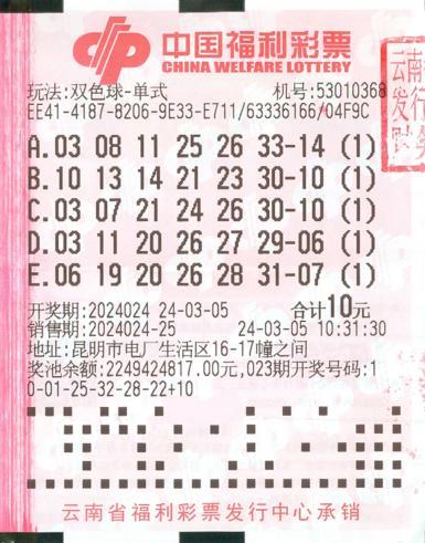 最近双色球021期开奖号码揭秘，幸运数字背后的奥秘与彩民心声