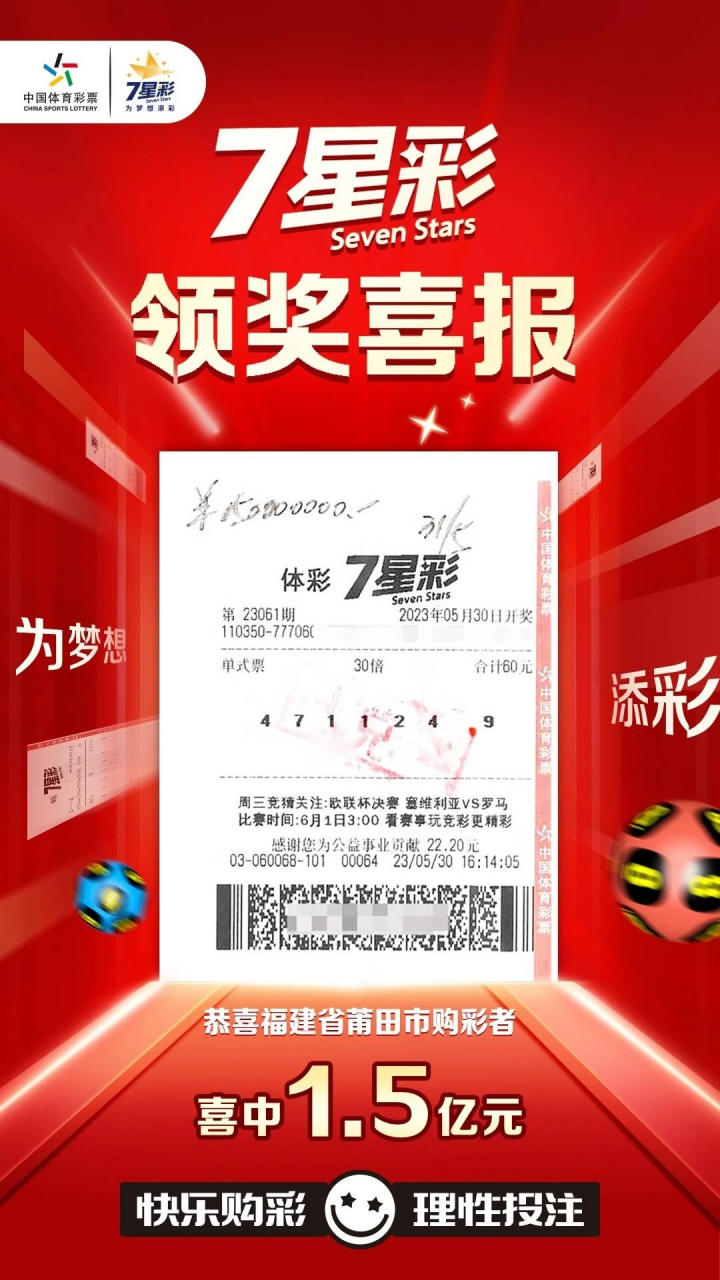 七星彩中奖号码公布结果，今日揭晓的幸运之选
