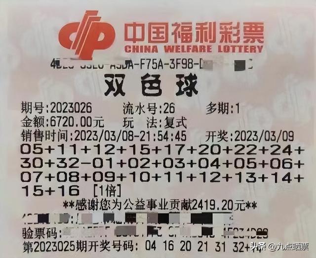 晒票热潮,双色球第139期精彩揭秘