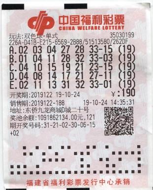 福利彩票双色球第2019A，梦想与希望的交汇点