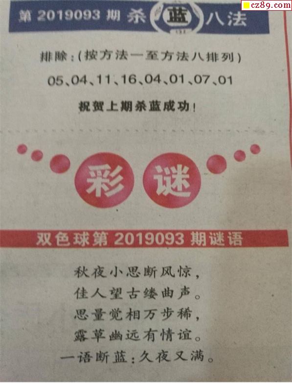 探索双色球全国联销图，今天2305期高清解析